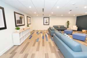 Client Lounge at CuraWest Detox in Colorado